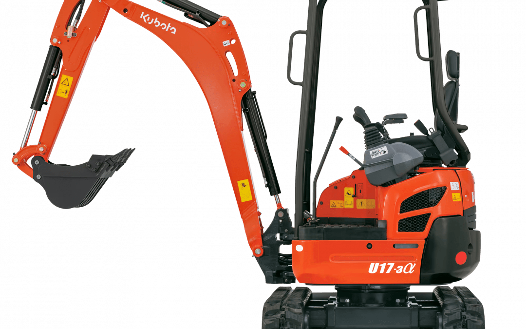 Kubota U17-3 & U18-5 – Kompakte Minibagger für präzise Einsätze