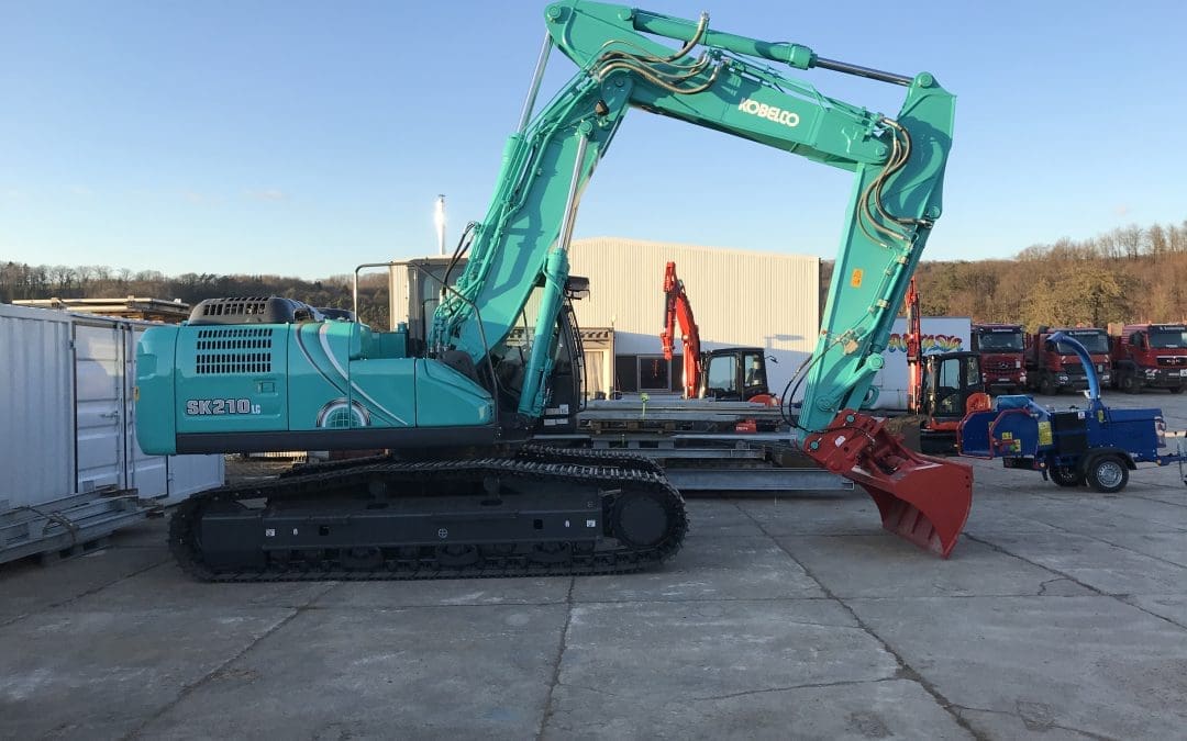 Kobelco SK210 Verstellausleger
