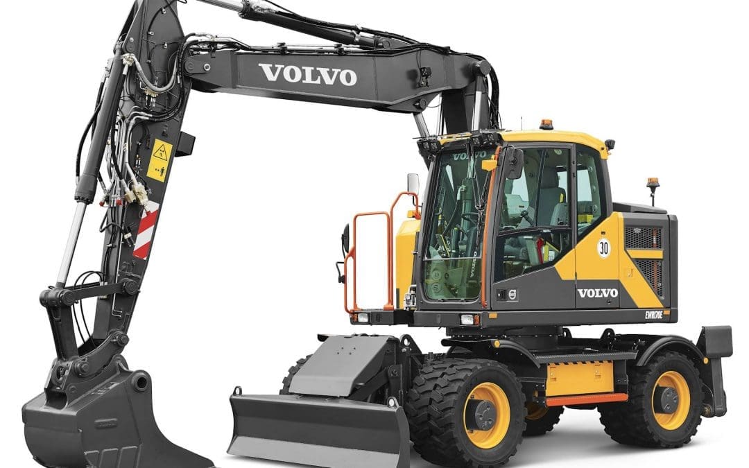 Volvo EWR170E Mobilbagger Bioöl