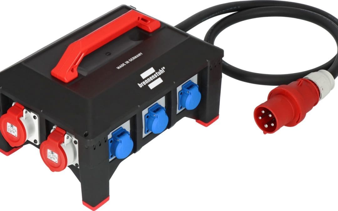 Tragbarer Baustromverteiler BSV 5-63A