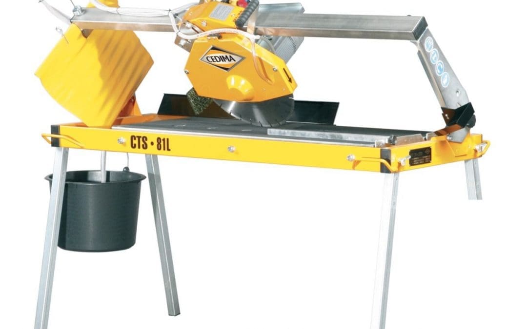 CEDIMA Steinschneidetisch CTS 81L -125 cm Schnittlänge