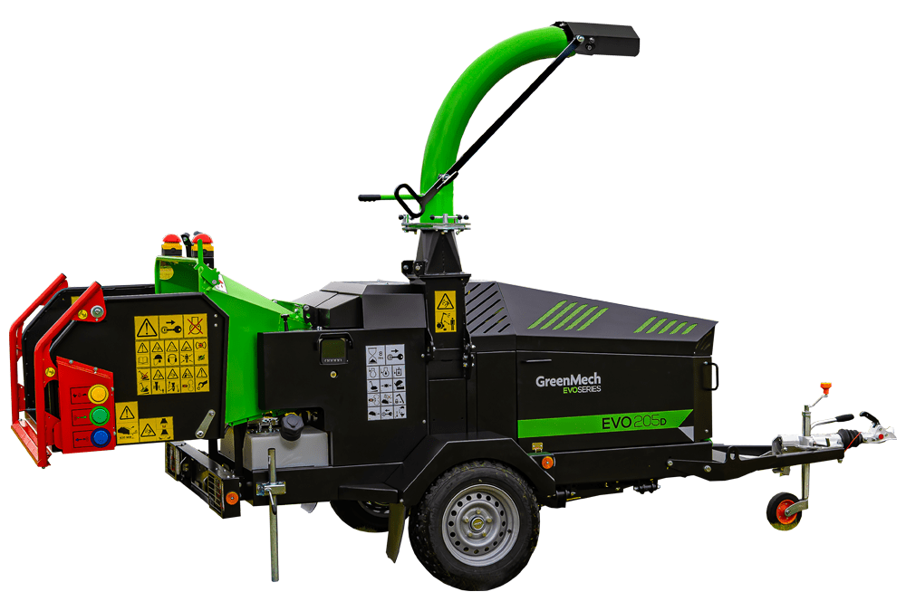 EVO 205D Anhängerhäcksler – Leistungsstark, effizient und mobil