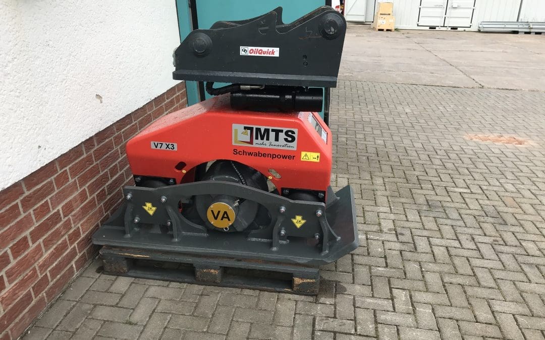 MTS V8X3 Anbauverdichter für Bagger