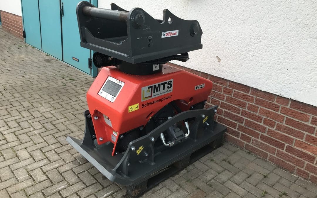 MTS V7X3 Anbauverdichter für Bagger