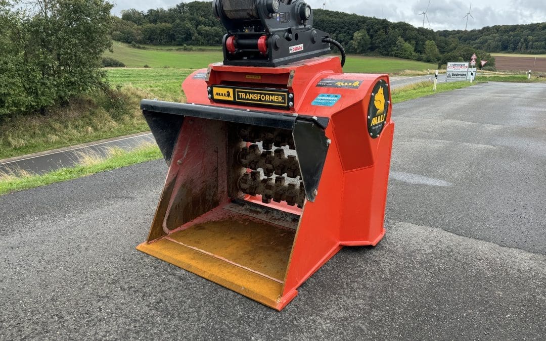 ALLU DN 3-12 Siebschaufel, Separatorschaufel, Transformer, OQ60-5