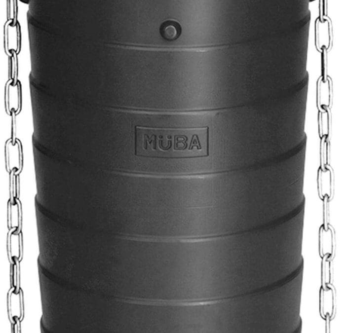 Müba Schuttrutsche – für sicheren Bauschutttransport